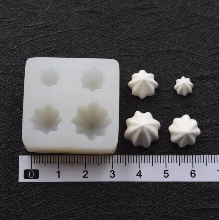 Mini Cake Cream DIY silicone Mold Polymer Ceramic Clay Doll House Miniature Cake Cream DIY molds