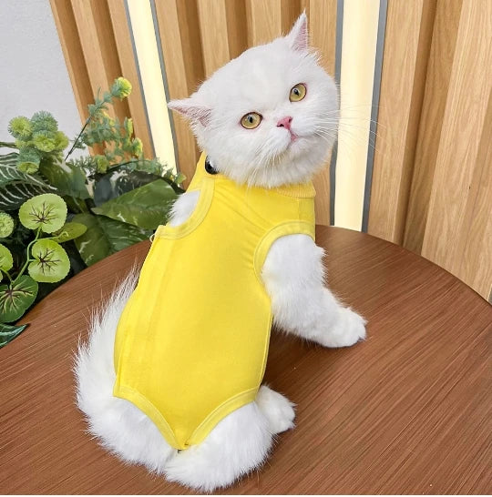 Cats Surgery Recovery Suit for Small Medium Dog Cat Vest  Pet Shirt Soft Pajama After Surgery Wear Recovery Clothes Anti Licking