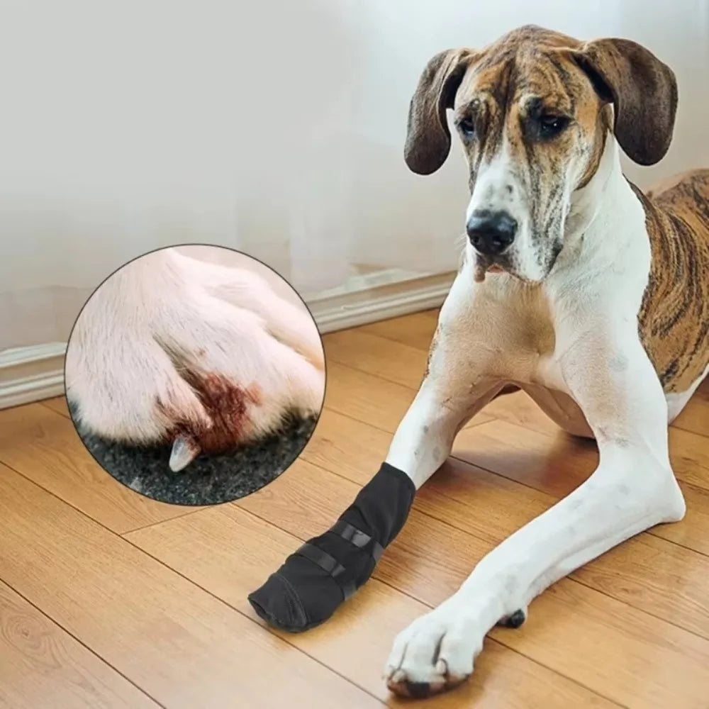 New Anti-lick Dog Paw Protection Boot Post Surgical Wound Recovery Dog Paws Protector Waterproof Pet Supplies