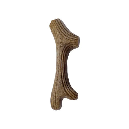 Creative Dog Chew Stick Bone Shape Bite Resistant Puppy Molar Toys Wood Natural Texture Dog Interactive Toys Relieve Boredom