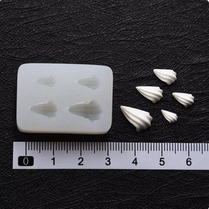 Mini Cake Cream DIY silicone Mold Polymer Ceramic Clay Doll House Miniature Cake Cream DIY molds