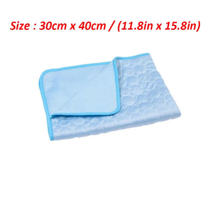 Guinea Pig Cage Liners Summer Small Animal Cooling Mat Breathable Hamster Pee Pad for Rabbit Cage Chinchilla Hedgehogs Pet Item