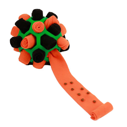 Dog Sniffing Ball Innovative Pet Shaking Training Toys for Pet Training Tooth Cleaning Puppy Chew Relieve Boredom Dog Toy