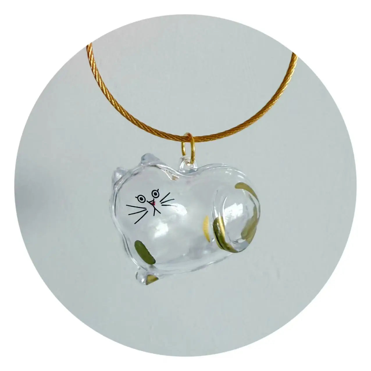Cat Fur/Dog Hair Memorial Charm Resin Keepsake Capsule for Pet Hair Portable Keychain Pendant for Hair Rainbow Bridge Pendant