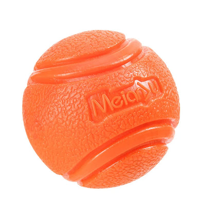 Pet Dog Ball Chew Toys Funny Bouncy Rubber Solid Ball for Small Large Dog Toys Outdoor Throwing Training Toys Supplies