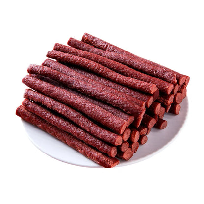 Dog Snacks Beef Beef Strip Pet Snacks 500 g/bag Pet Teddy Golden Hair Beef Strip