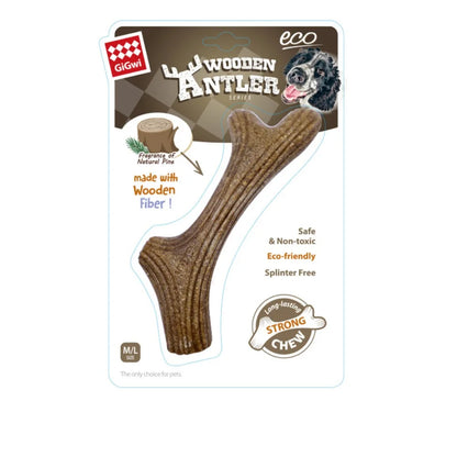 Creative Dog Chew Stick Bone Shape Bite Resistant Puppy Molar Toys Wood Natural Texture Dog Interactive Toys Relieve Boredom