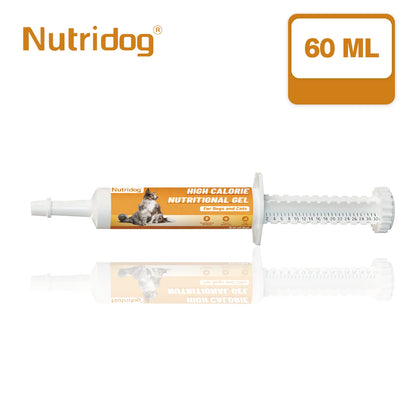 HIGH CALORIE NUTRITIONAL GEL For Dog&Cat Food Supplement with Vitamins Provides calories and nutritional supplements