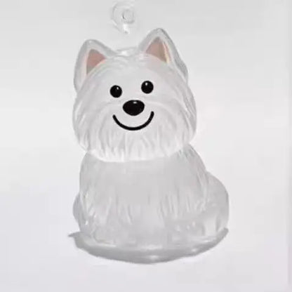 Cat Fur/Dog Hair Memorial Charm Resin Keepsake Capsule for Pet Hair Portable Keychain Pendant for Hair Rainbow Bridge Pendant