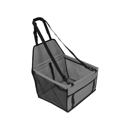 Dog Car Seat,Scratch Proof Durable Pet Booster Car Front Seat Puppy Safety Belt Stable Foldable Travel Pet Car Seat