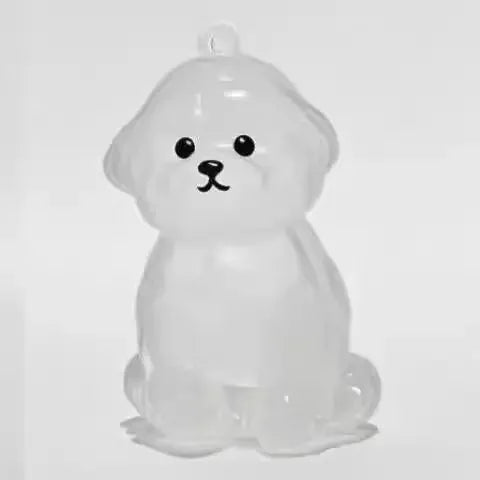 Cat Fur/Dog Hair Memorial Charm Resin Keepsake Capsule for Pet Hair Portable Keychain Pendant for Hair Rainbow Bridge Pendant