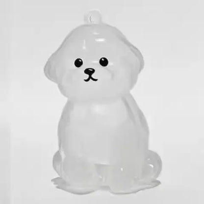 Cat Fur/Dog Hair Memorial Charm Resin Keepsake Capsule for Pet Hair Portable Keychain Pendant for Hair Rainbow Bridge Pendant