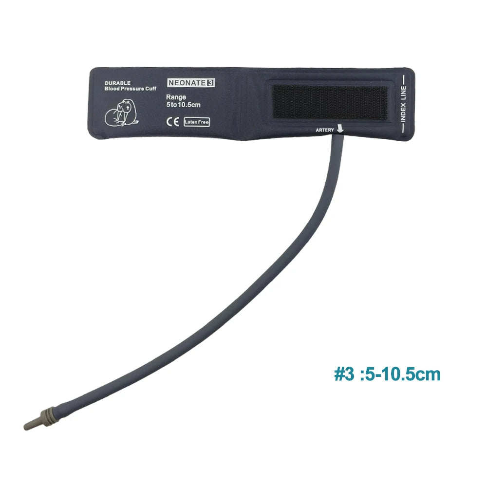 Veterinary use of animal cuff content 08A Veterinary blood pressure monitor cuff With Connector