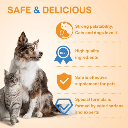 HIGH CALORIE NUTRITIONAL GEL For Dog&Cat Food Supplement with Vitamins Provides calories and nutritional supplements